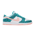 Nike Dunk Low Snakeskin Washed Teal Bleached Coral