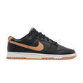 Nike Dunk Low Black Amber Brown