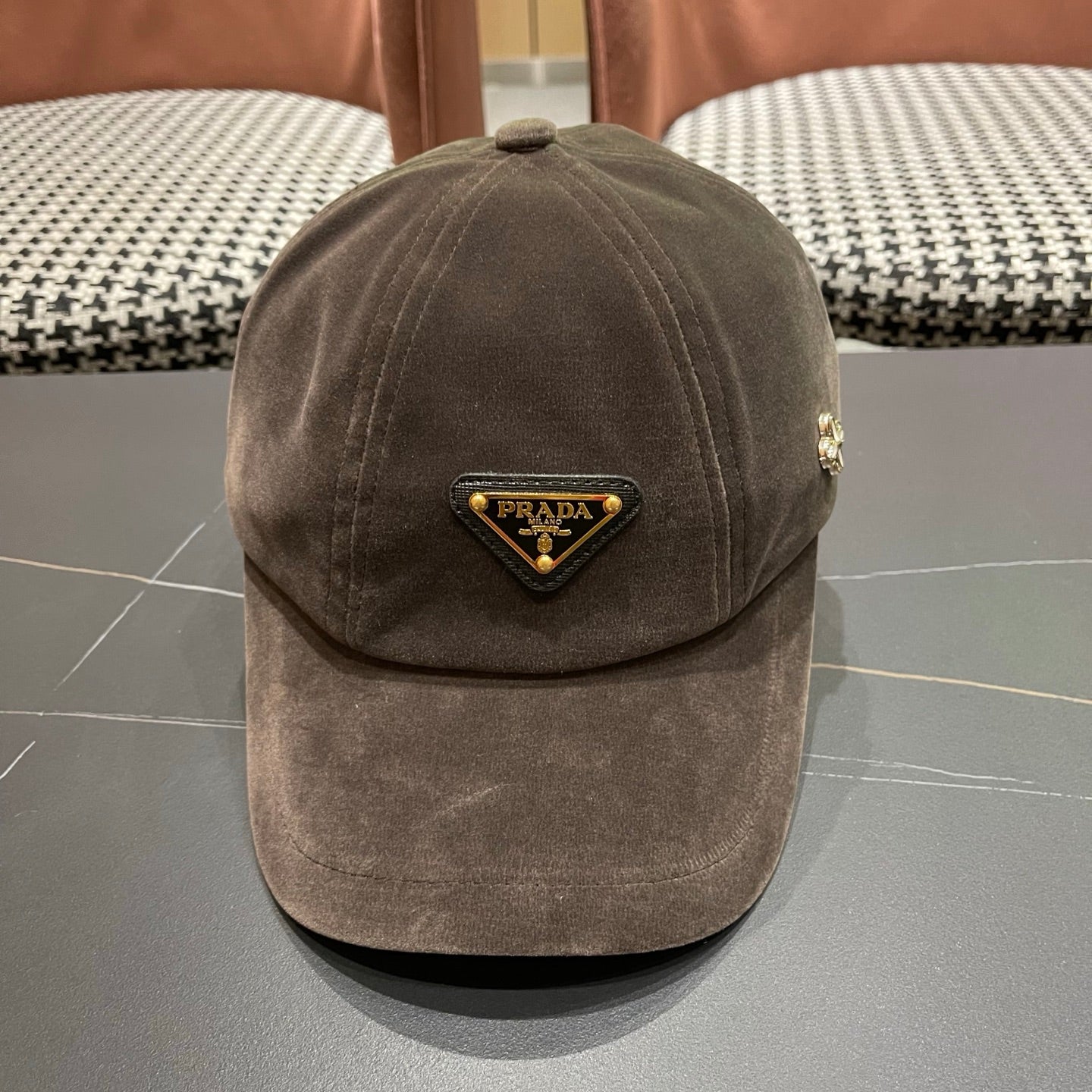 PRA 25 BASEBALL CAP GRAY VELVET 823468