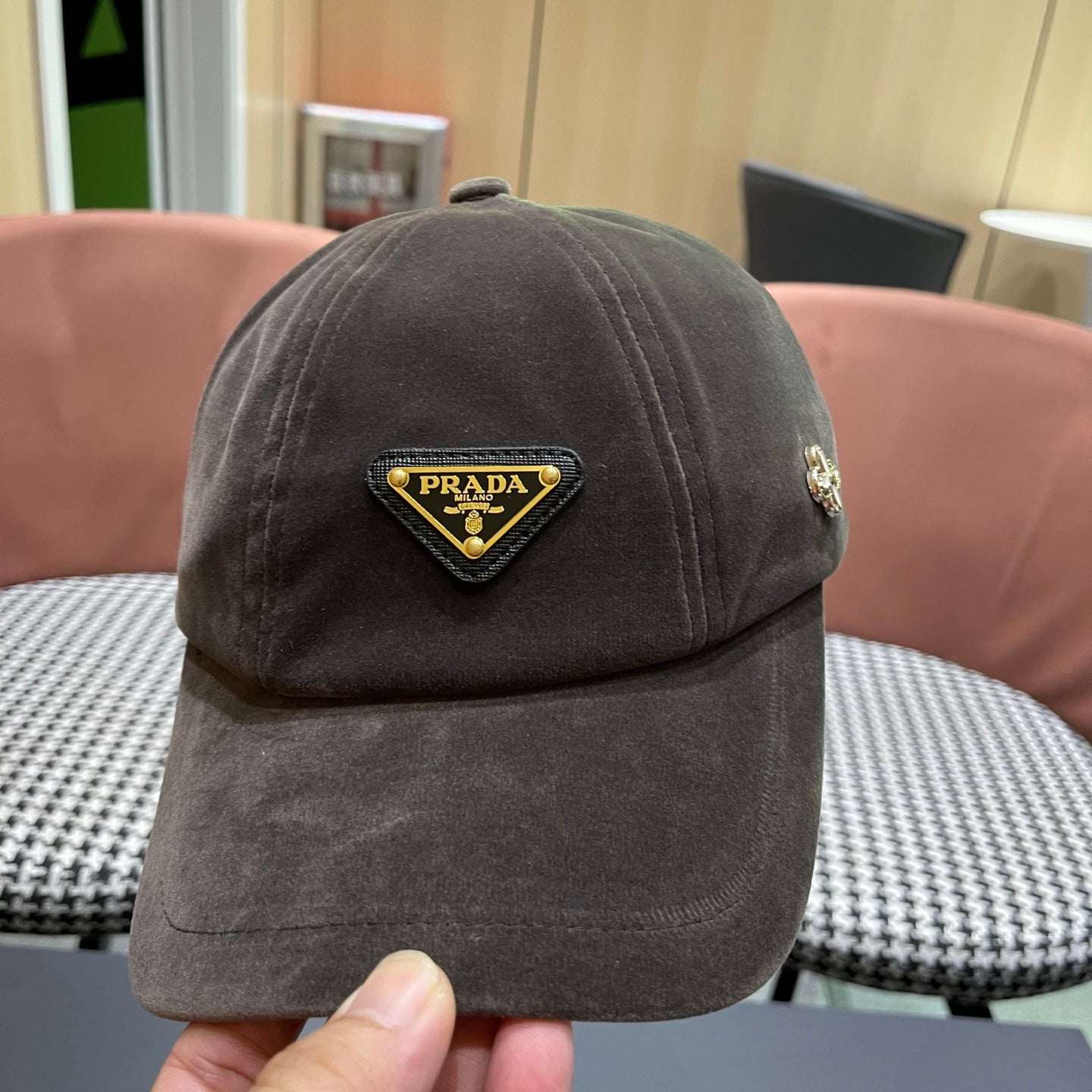 PRA 25 BASEBALL CAP GRAY VELVET 823468