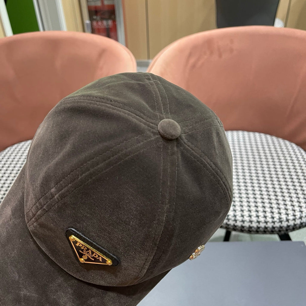 PRA 25 BASEBALL CAP GRAY VELVET 823468