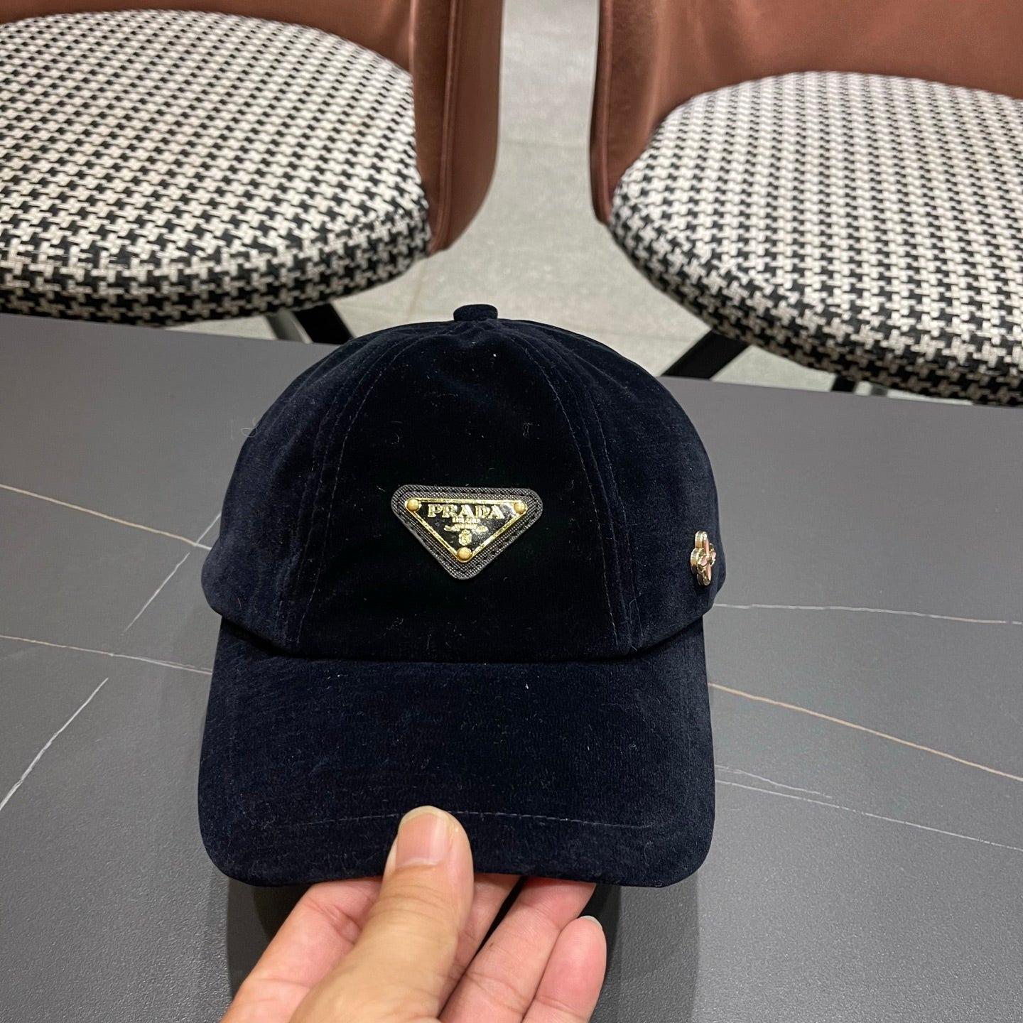 PRA 25 BASEBALL CAP DARK BLUE VELVET 823470
