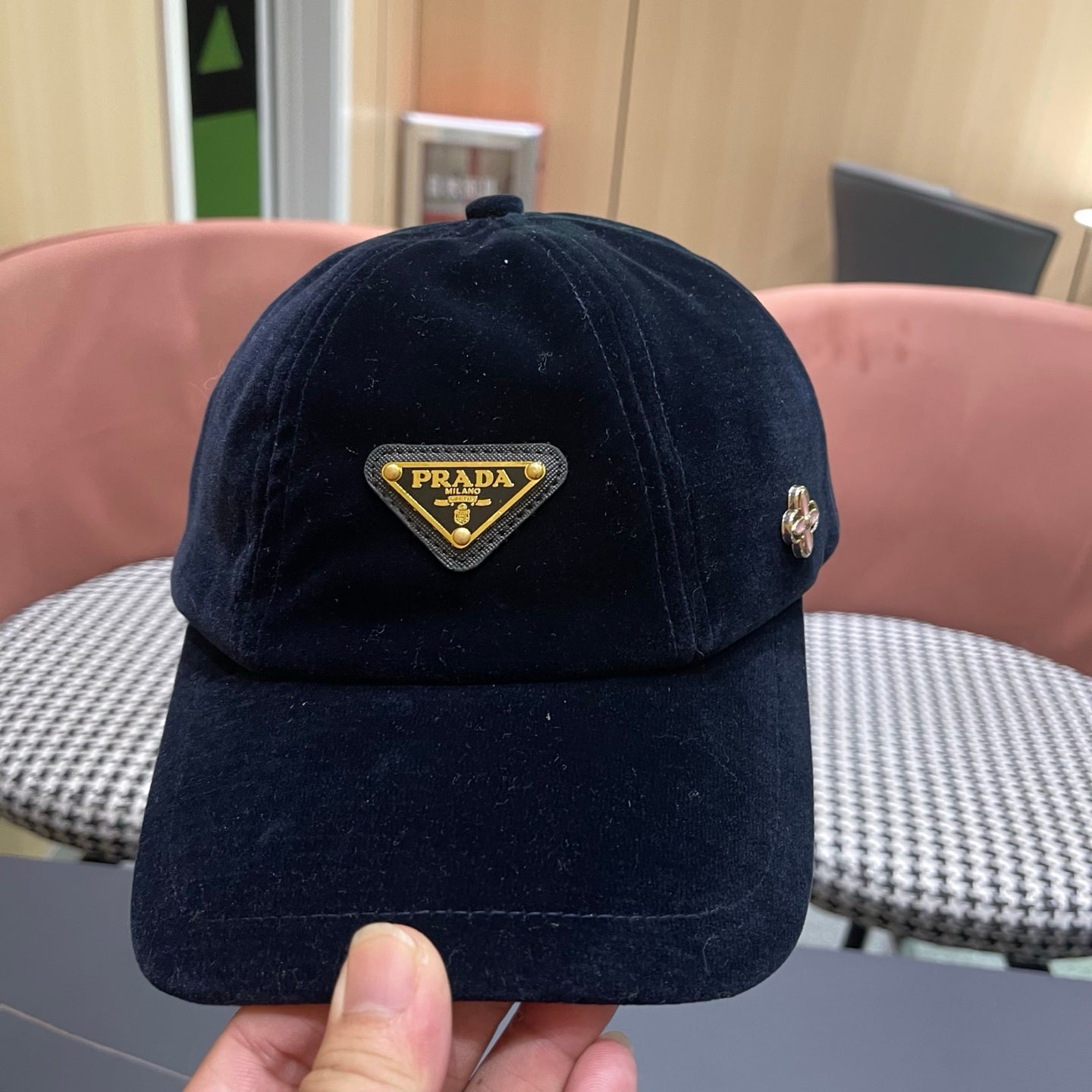 PRA 25 BASEBALL CAP DARK BLUE VELVET 823470