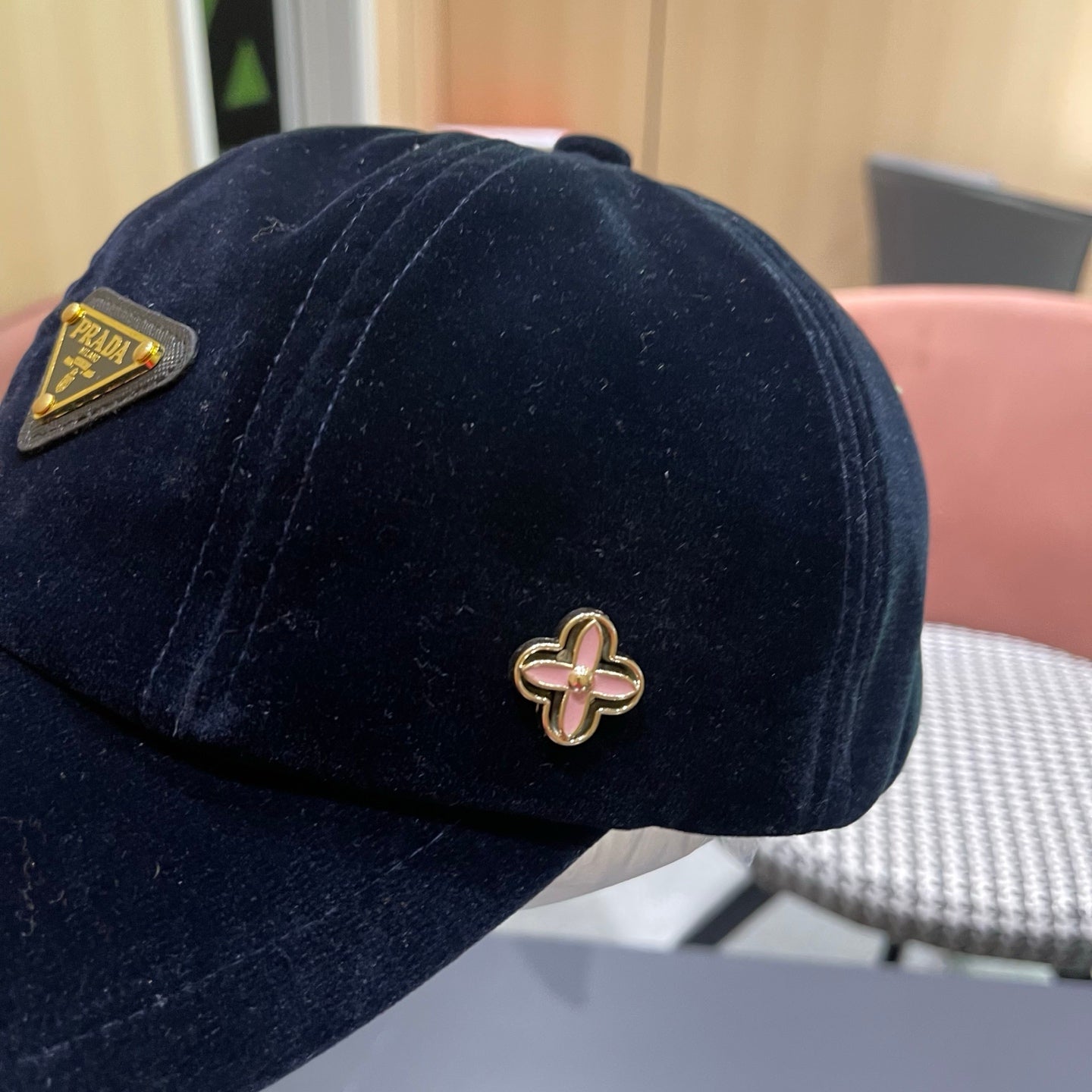 PRA 25 BASEBALL CAP DARK BLUE VELVET 823470