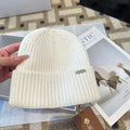 Loro Piana Classic New Style White Hat Knitting 961810