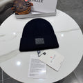 Moncler Black Knitted Beanie 980310