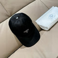 Prada Classic Baseball Cap Black in Oxford 125614