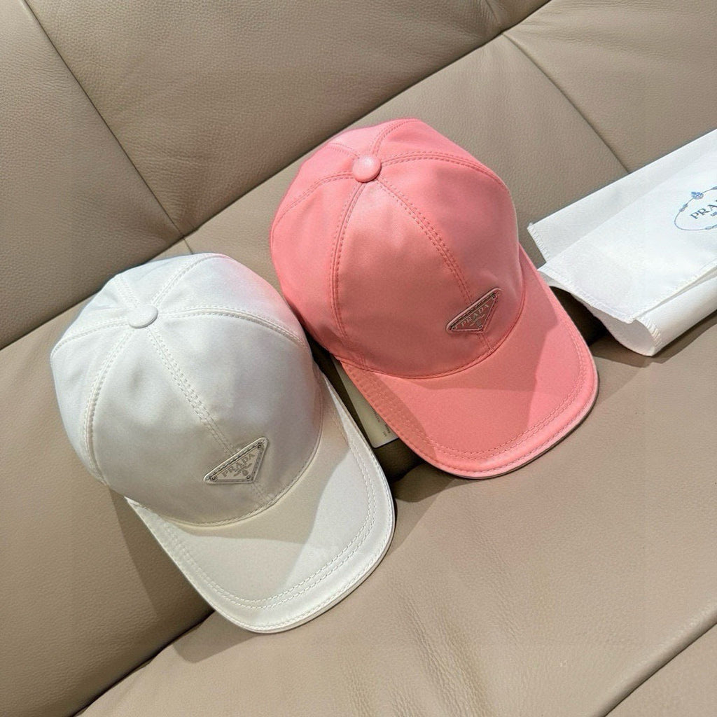 Prada Classic Baseball Cap Pink in Oxford 125612