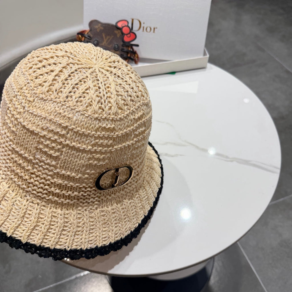 Dior Bucket Hat Beige in Mesh 192314