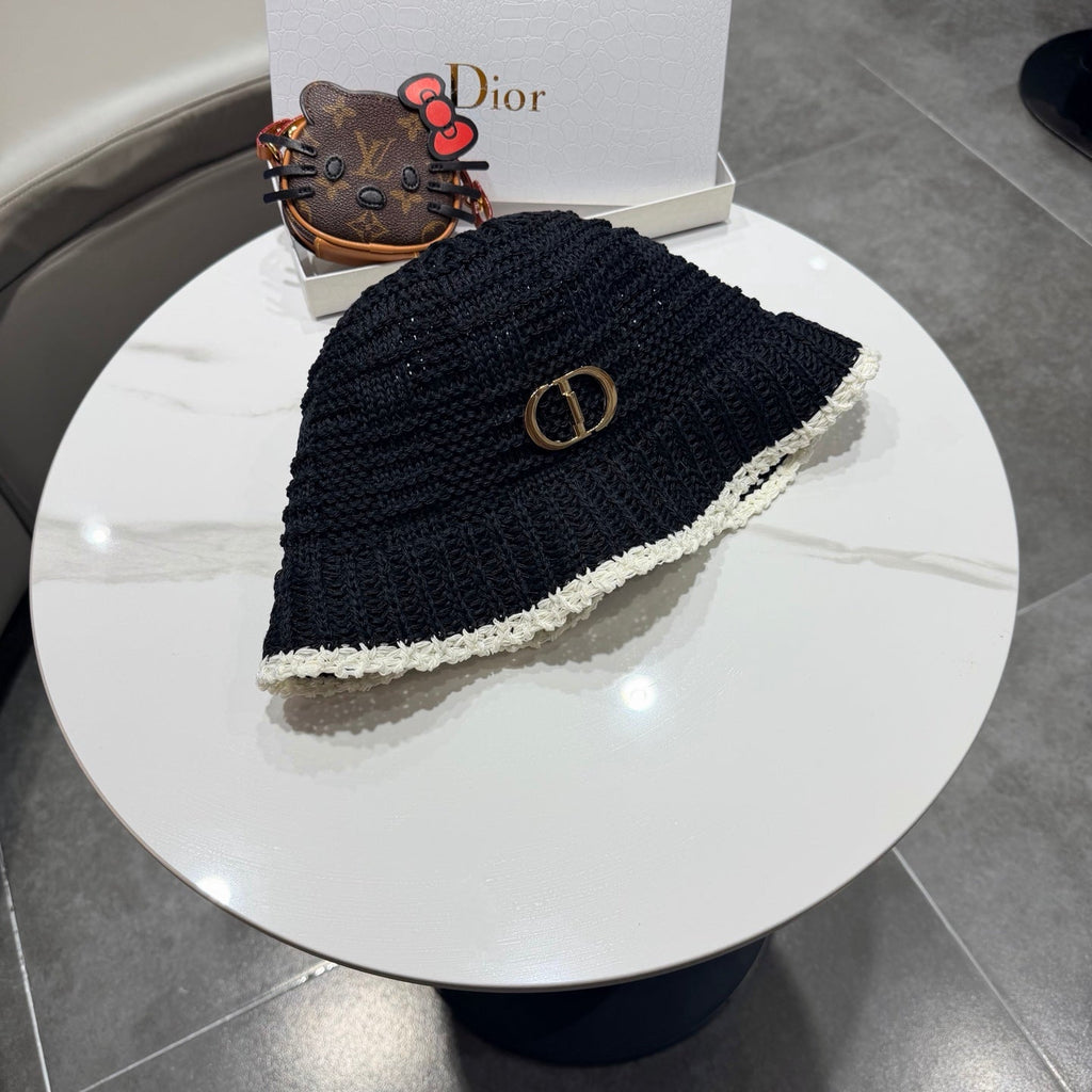 Dior Bucket Hat Black in Mesh 192312