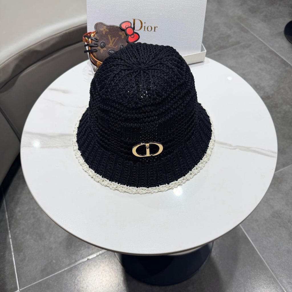 Dior Bucket Hat Black in Mesh 192312
