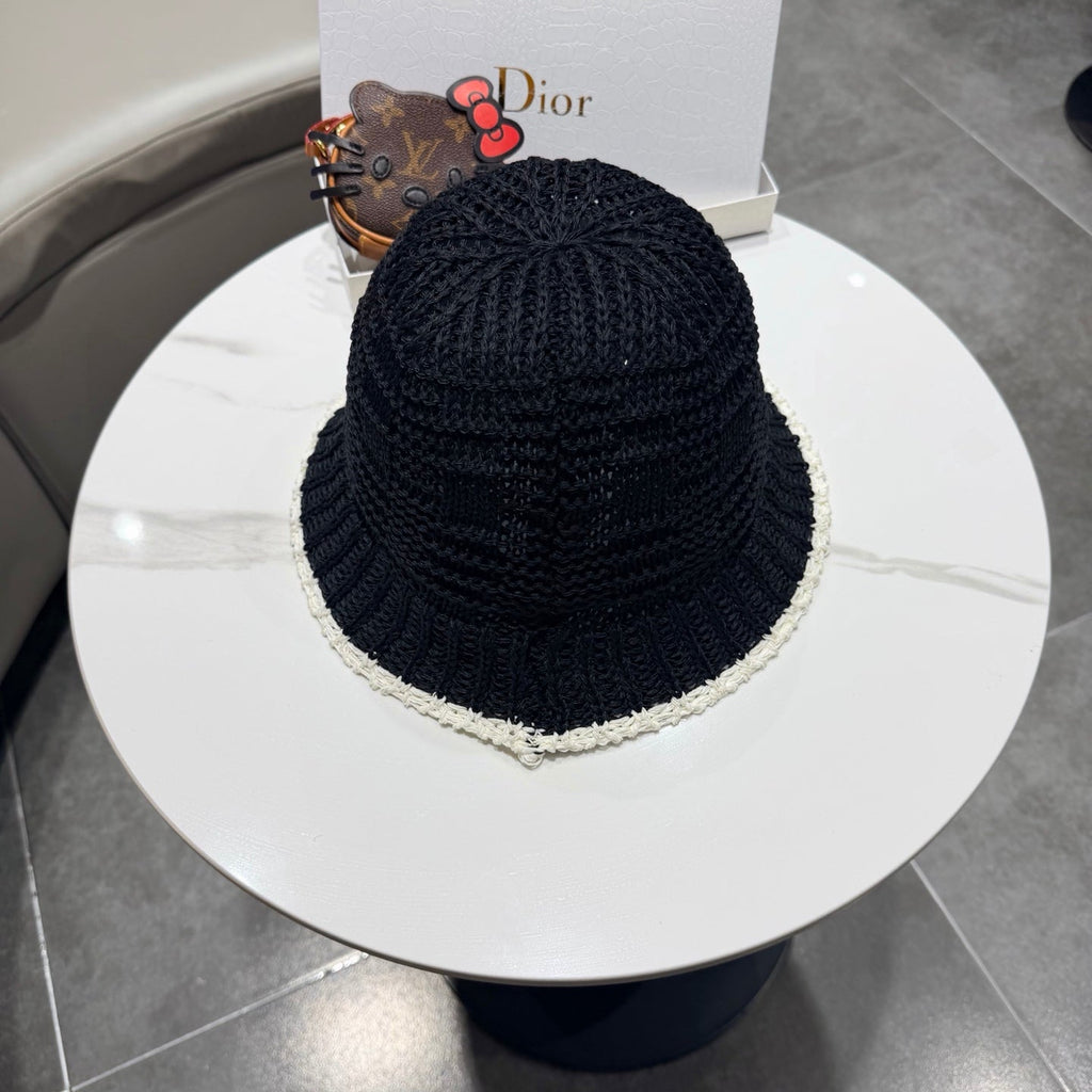 Dior Bucket Hat Black in Mesh 192312