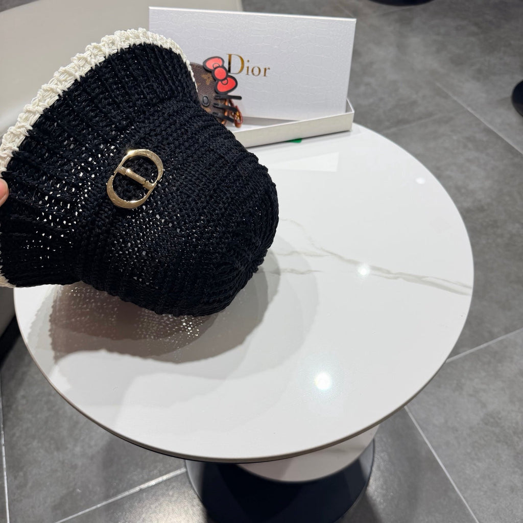 Dior Bucket Hat Black in Mesh 192312