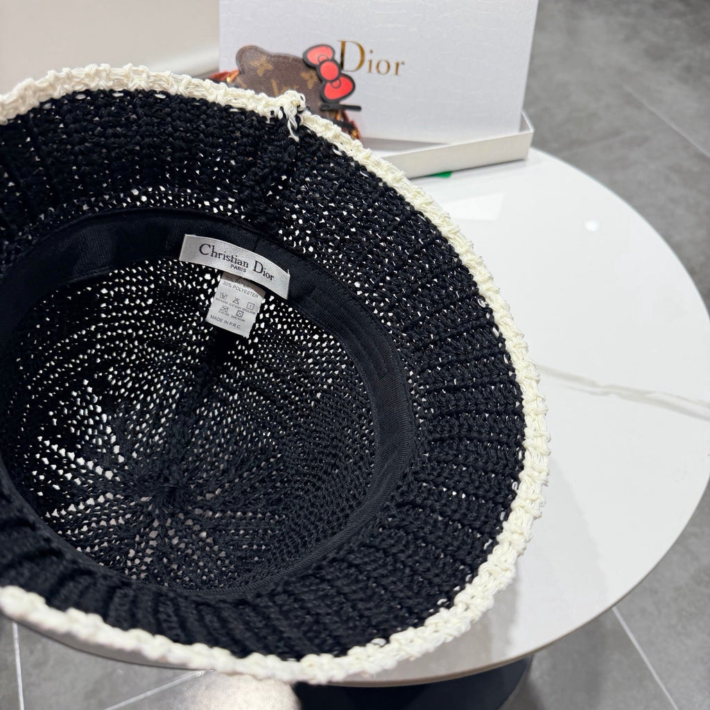 Dior Bucket Hat Black in Mesh 192312
