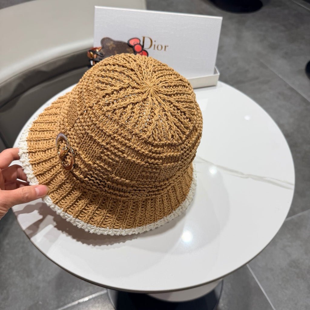 Dior Bucket Hat Brown in Mesh 192311