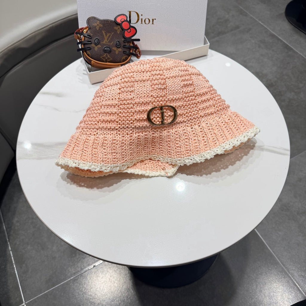 Dior Bucket Hat Pink in Mesh 192310