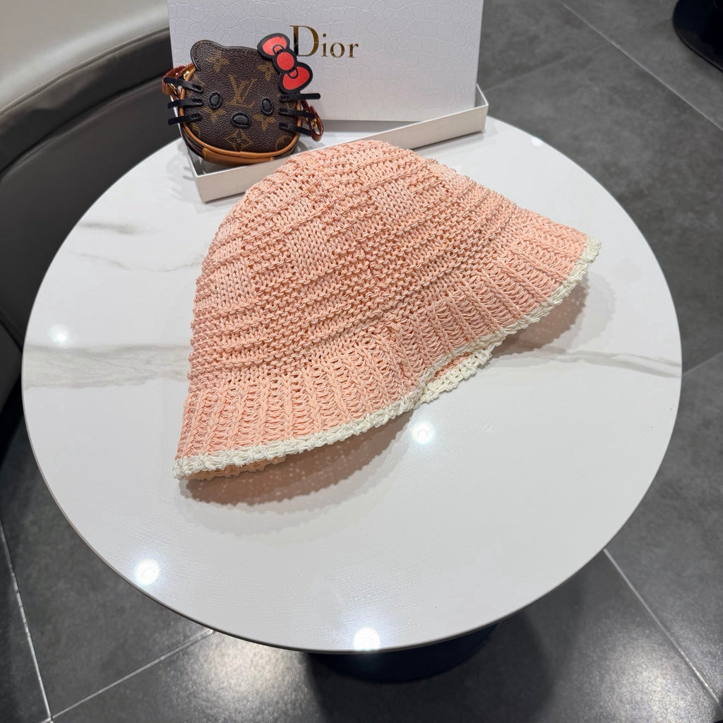Dior Bucket Hat Pink in Mesh 192310