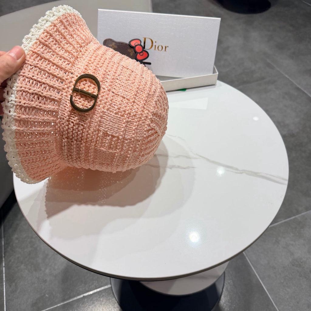 Dior Bucket Hat Pink in Mesh 192310