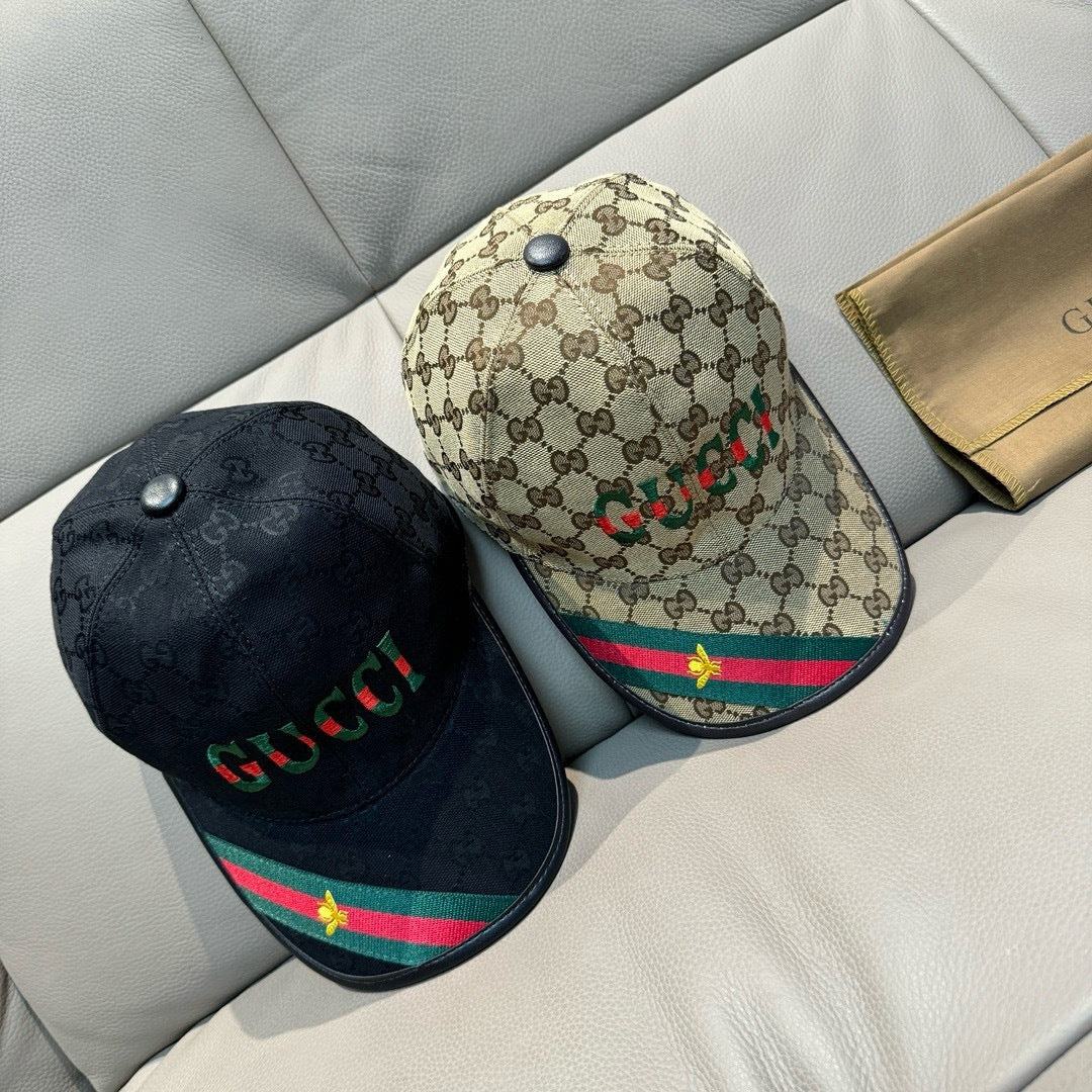 Gucci Baseball Cap Brown in Canvas 193862
