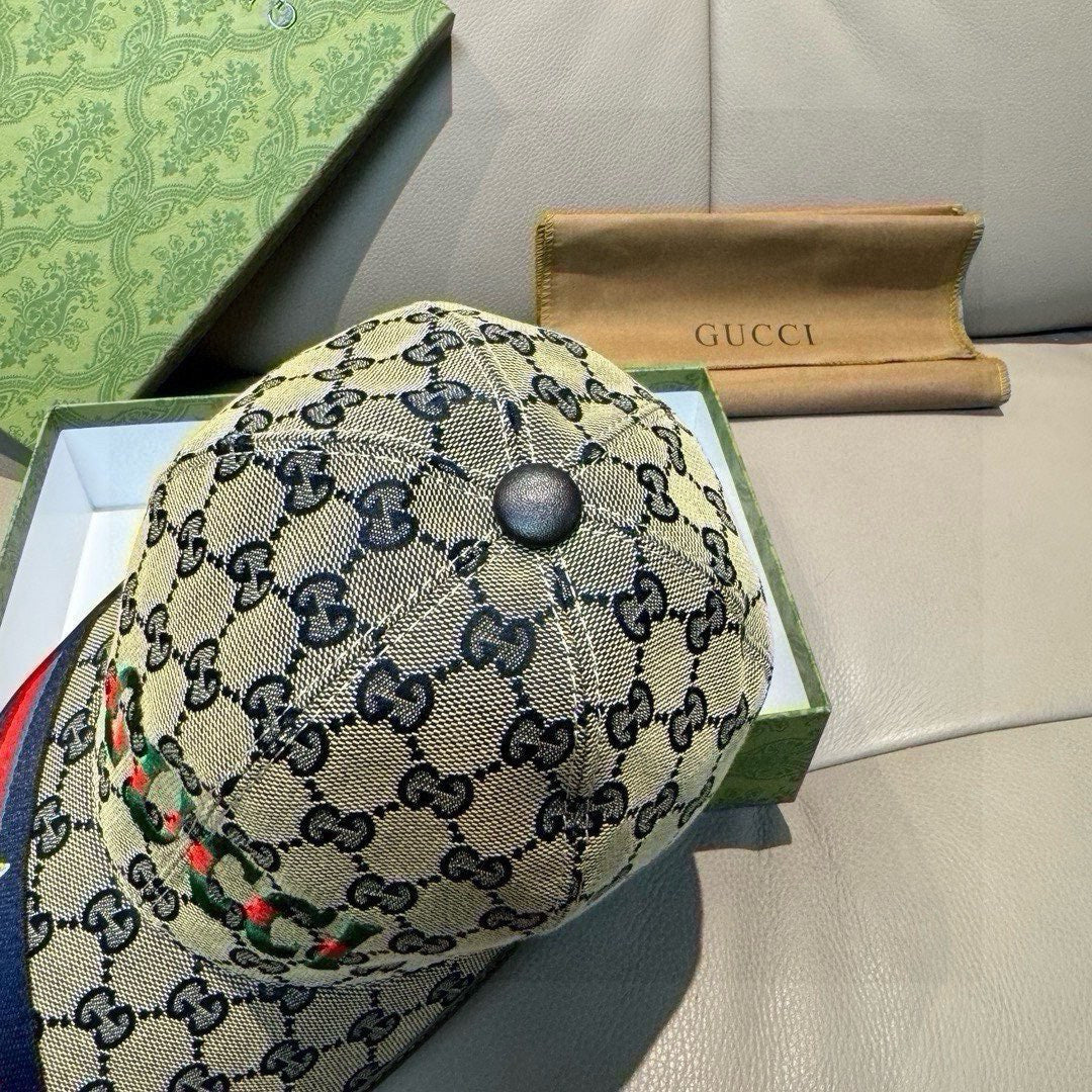 Gucci Baseball Cap Teal Green in Canvas 193860