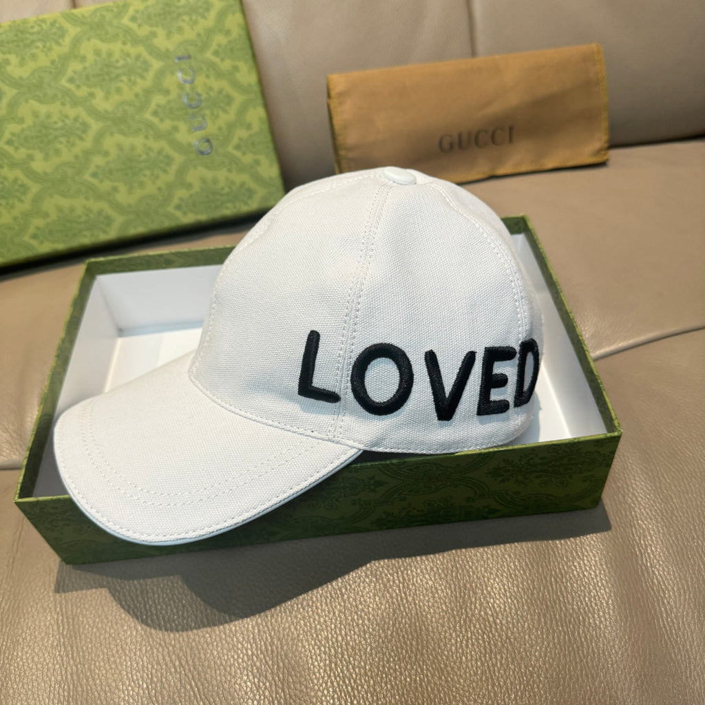 Gucci Baseball Cap White in Canvas 193827