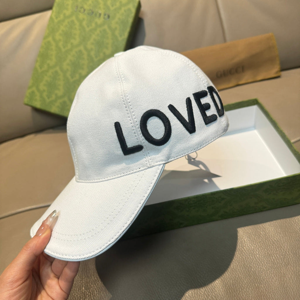 Gucci Baseball Cap White in Canvas 193827