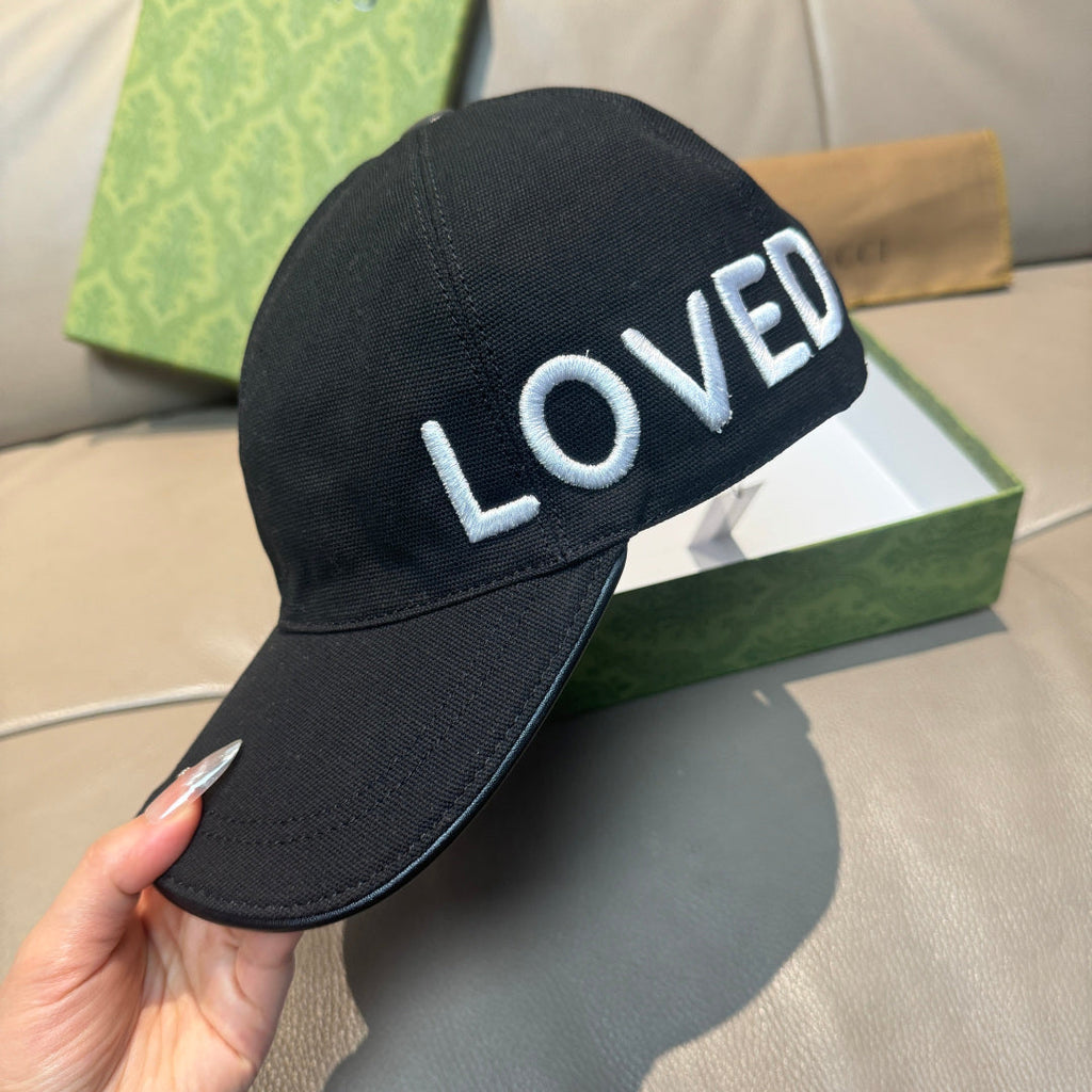 Gucci Baseball Cap Black in Canvas 193826