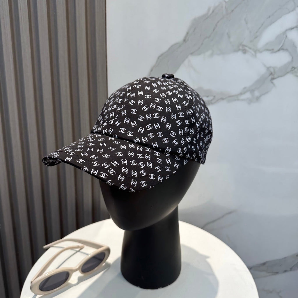 Chanel Classic Baseball Cap Style Black in Cloth 192002