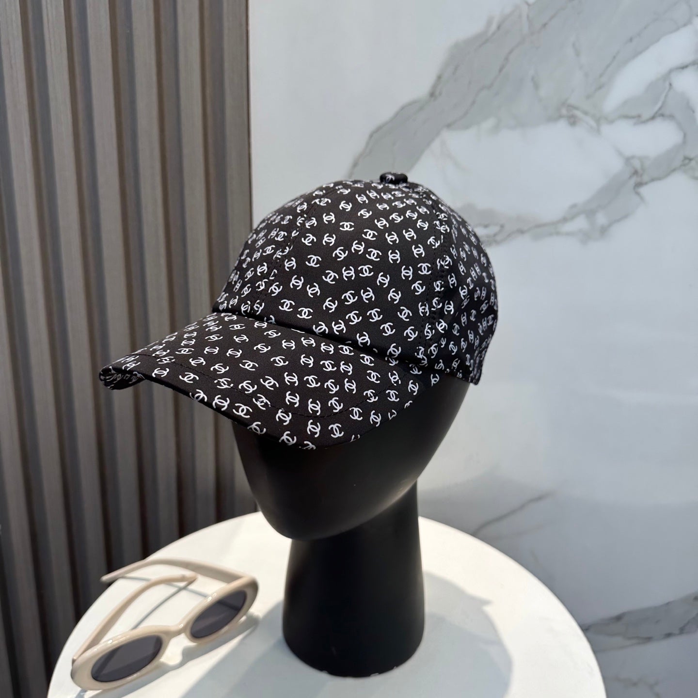 Chanel Classic Baseball Cap Style Black in Cloth 192002