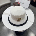 Chanel 26 Bucket Hat White in Straw 197775