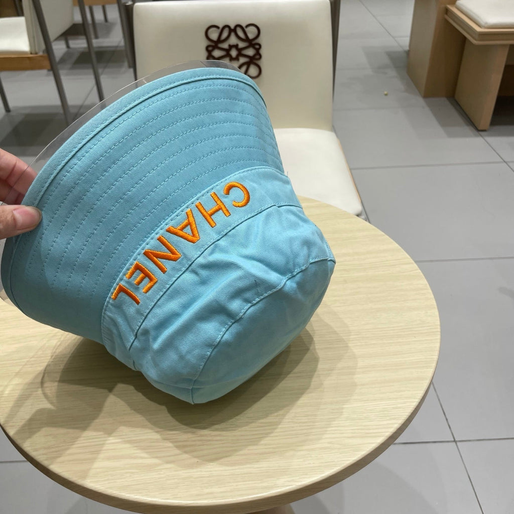 Chanel Bucket Hat Blue in Cloth 197812