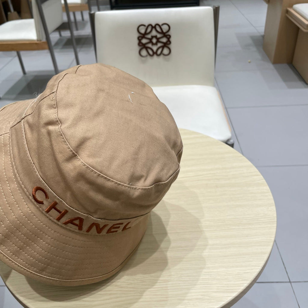 Chanel Bucket Hat Brown in Cloth 197813