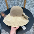 Chanel Wide-brimmed Fisherman Hat Beige in Cloth 197791