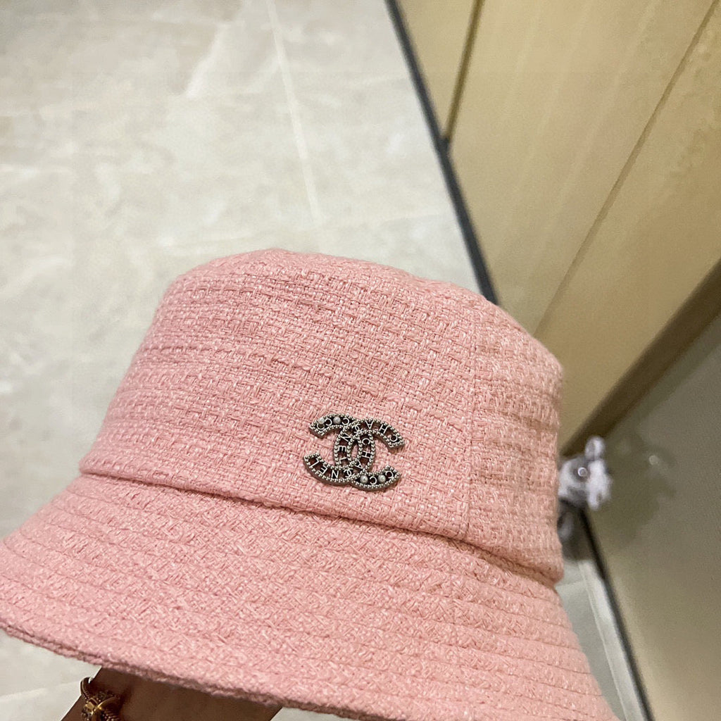 Chanel  Fisherman's Hat Pink in Cloth 197685