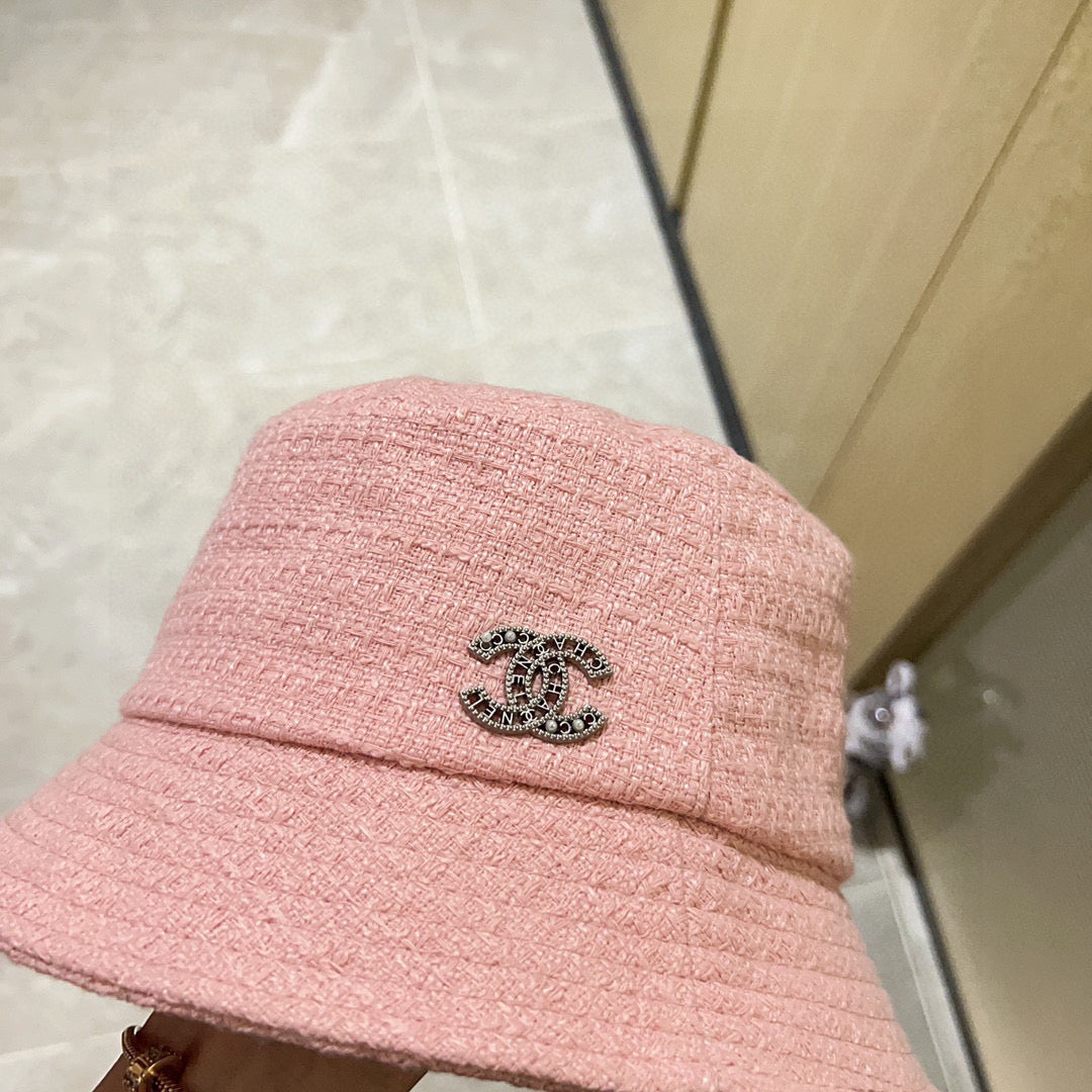Chanel  Fisherman's Hat Pink in Cloth 197685