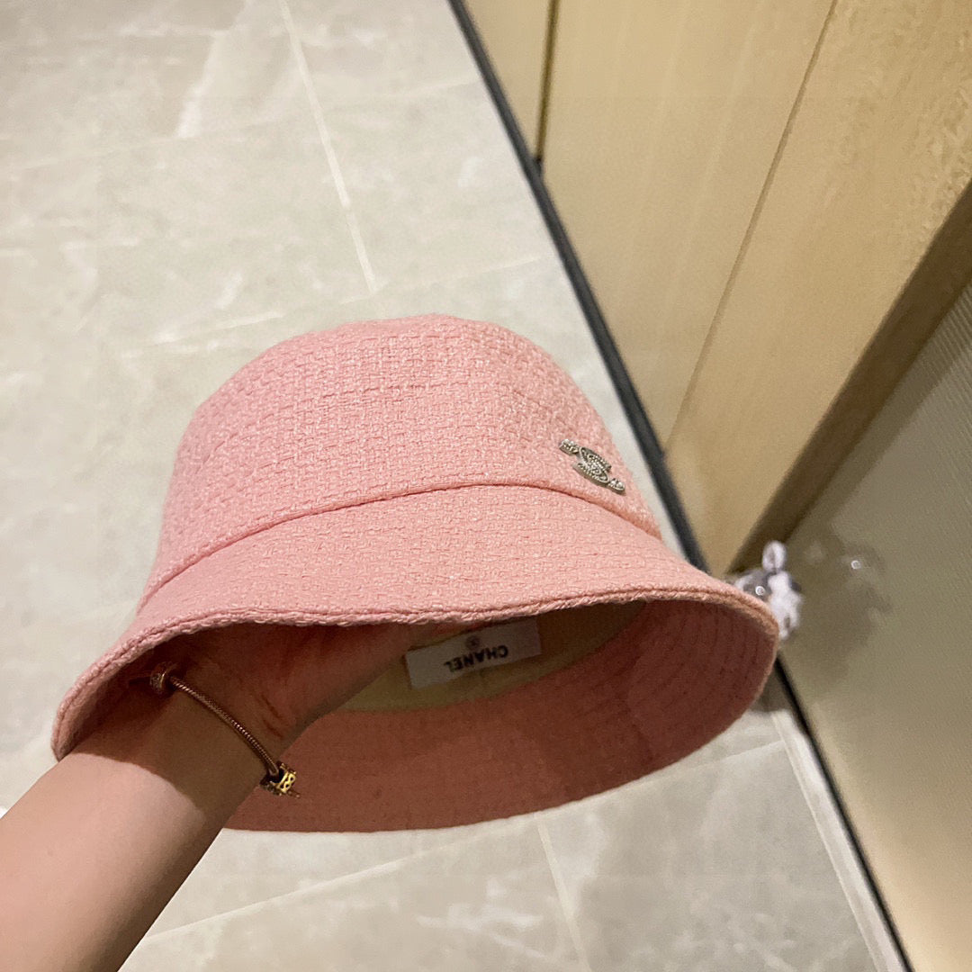 Chanel  Fisherman's Hat Pink in Cloth 197685