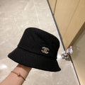 Chanel  Fisherman's Hat Black in Cloth 197684