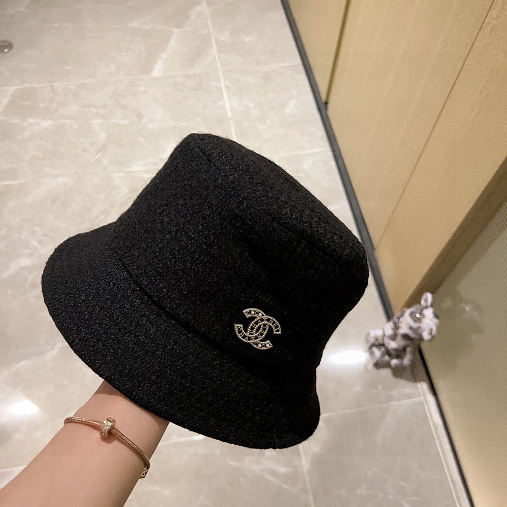 Chanel  Fisherman's Hat Black in Cloth 197684