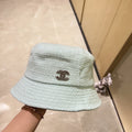 Chanel  Fisherman's Hat Mint Green in Cloth 197683
