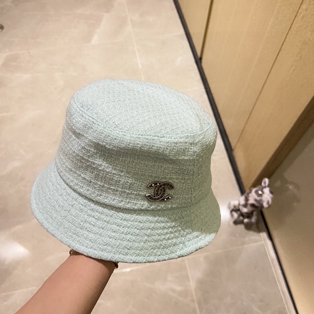 Chanel  Fisherman's Hat Mint Green in Cloth 197683