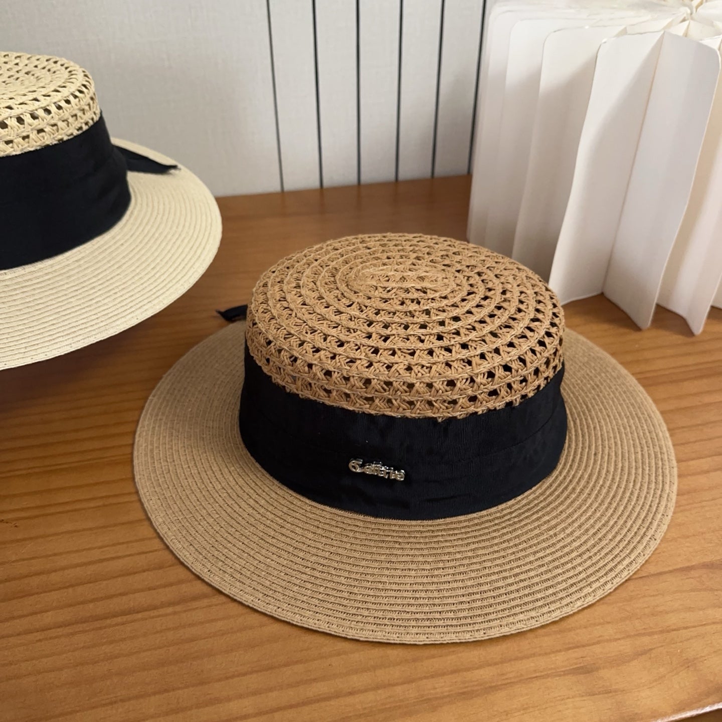 Celine Straw Hat Camel 197262