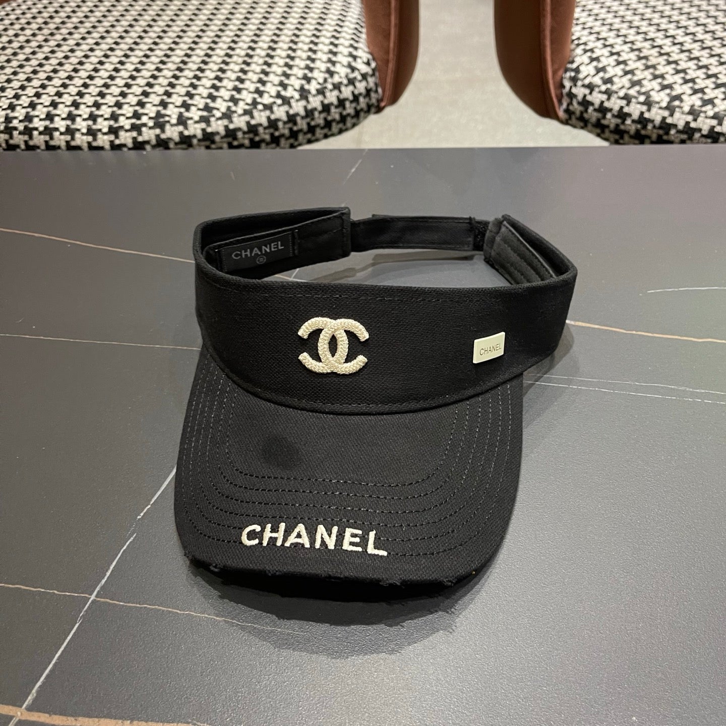 Chanel Baseball Cap Black in Canvas 205288