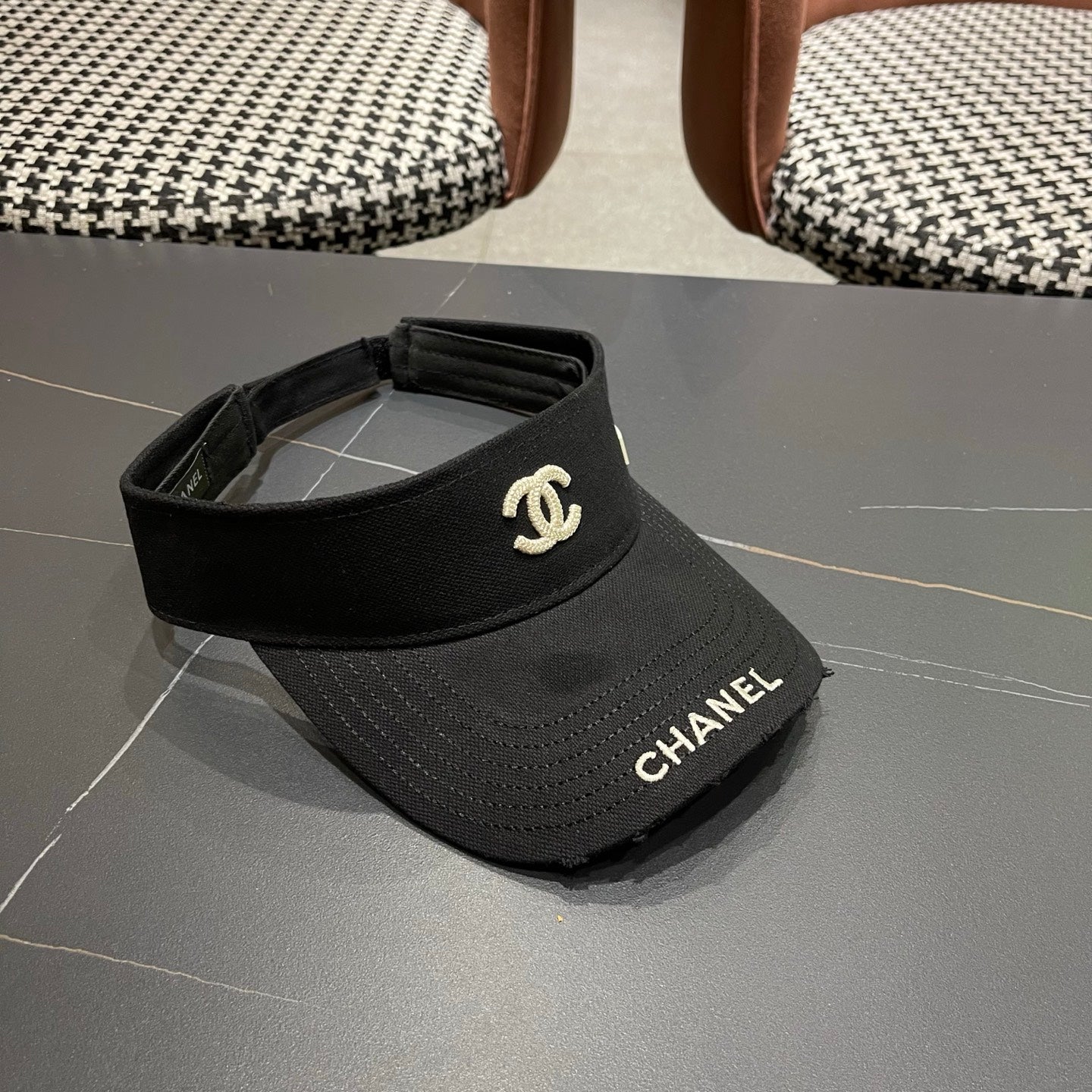 Chanel Baseball Cap Black in Canvas 205288