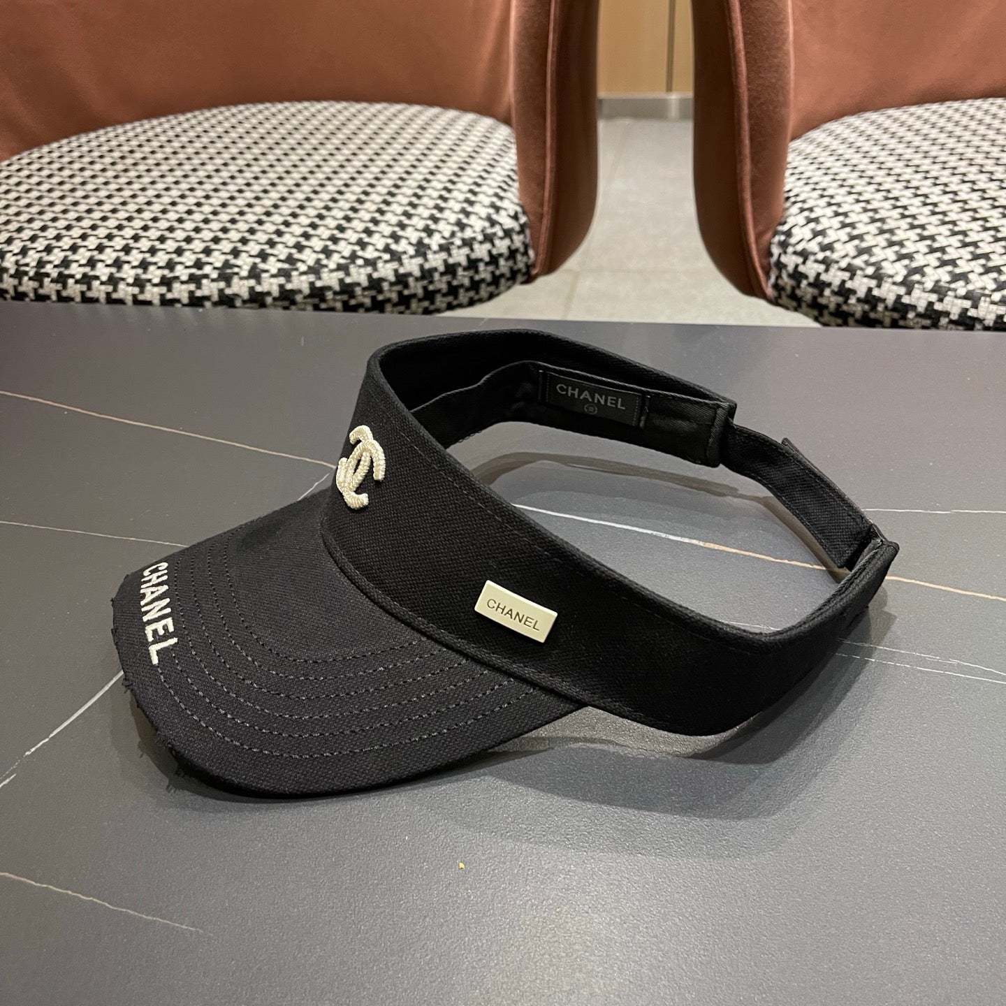 Chanel Baseball Cap Black in Canvas 205288