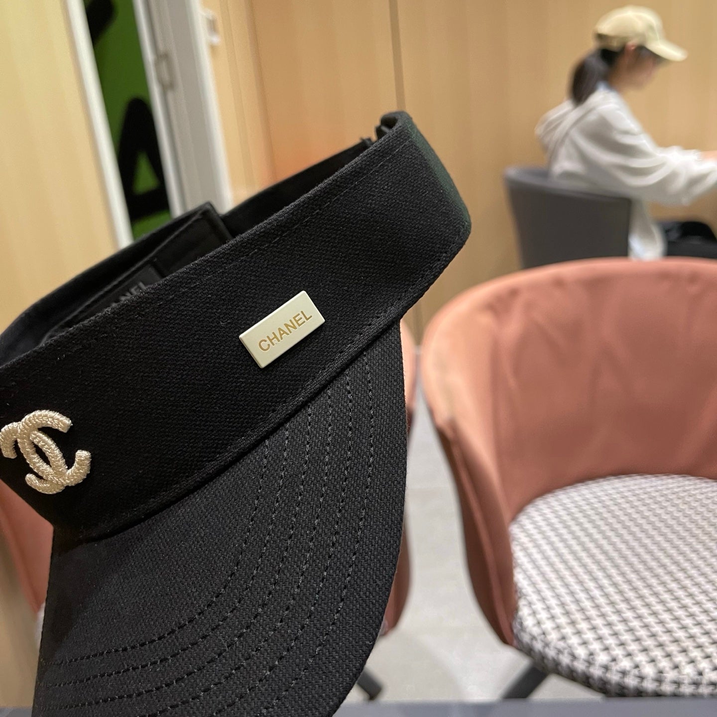 Chanel Baseball Cap Black in Canvas 205288