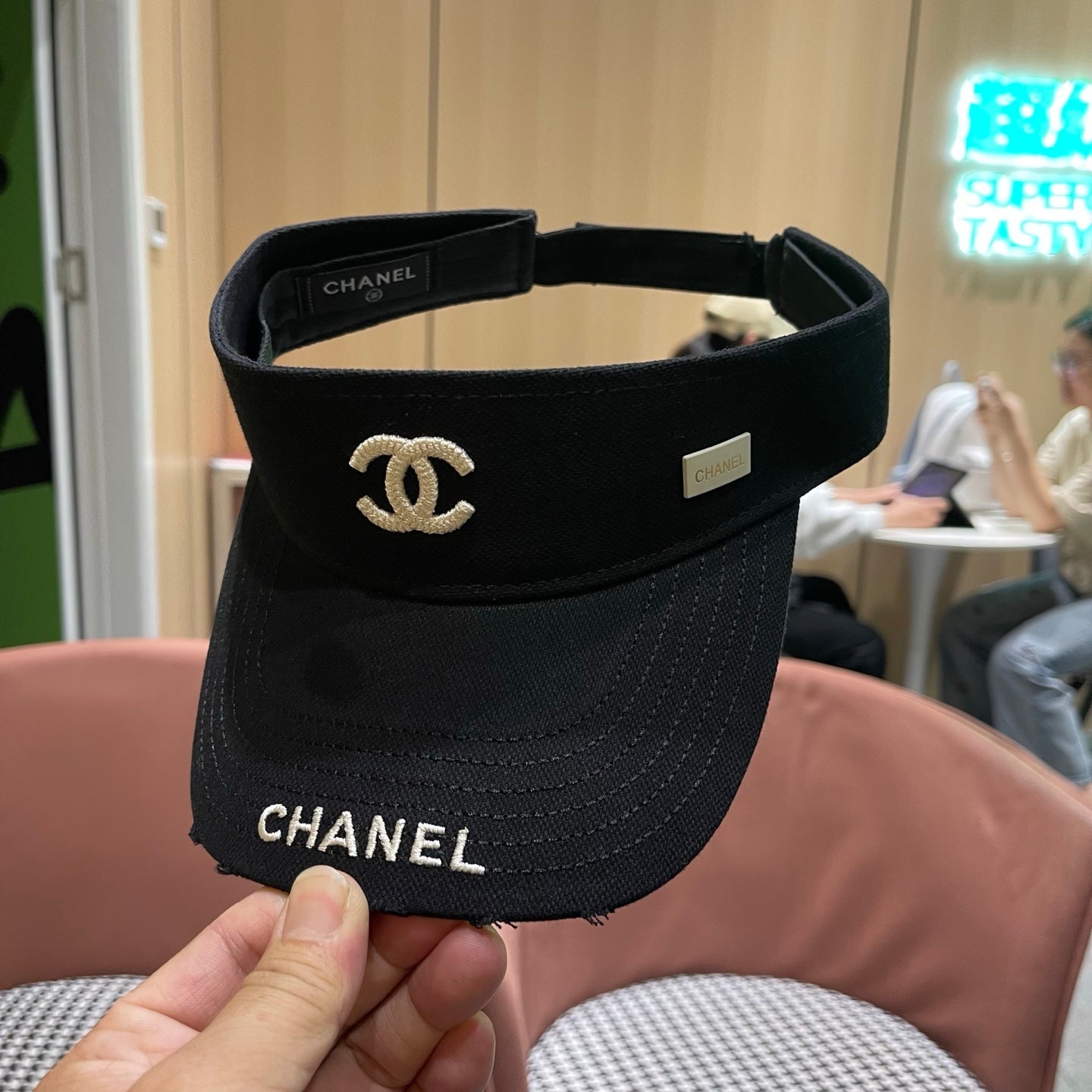 Chanel Baseball Cap Black in Canvas 205288