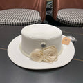 Chanel Summer Sunscreen Hat White in Weaving 205281