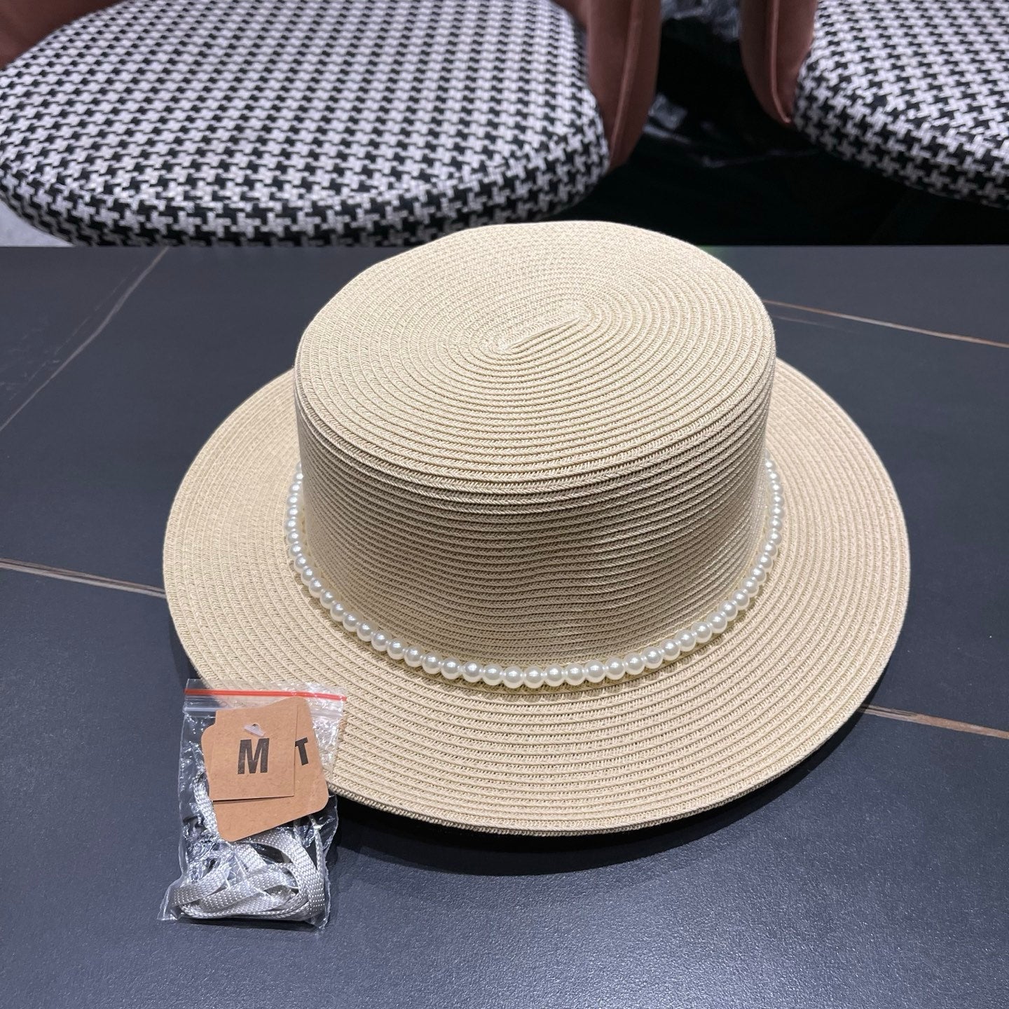 Chanel Summer Sunscreen Hat Ivory in Weaving 205280