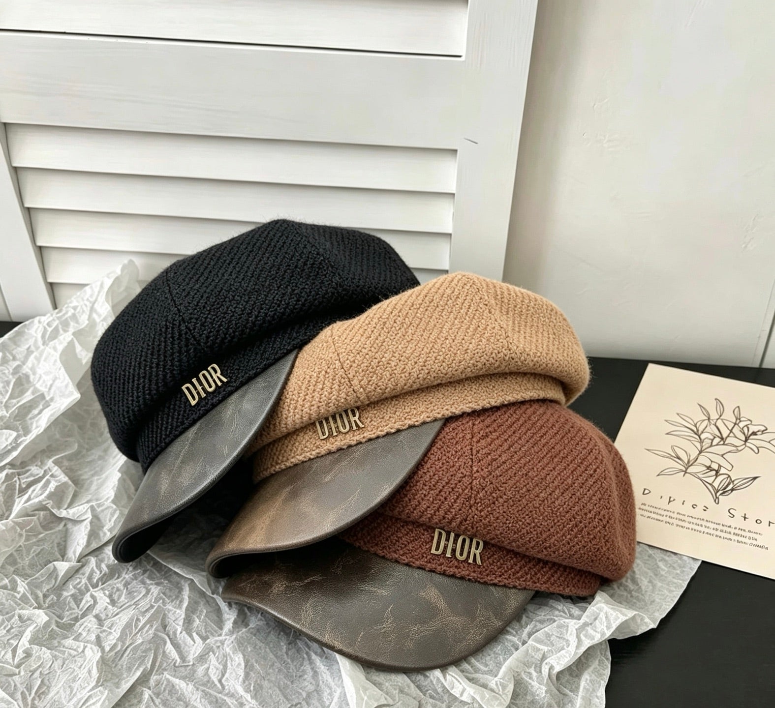 CD Beret Hat  212635