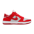 Nike Dunk Low Flyknit University Red Wolf Grey